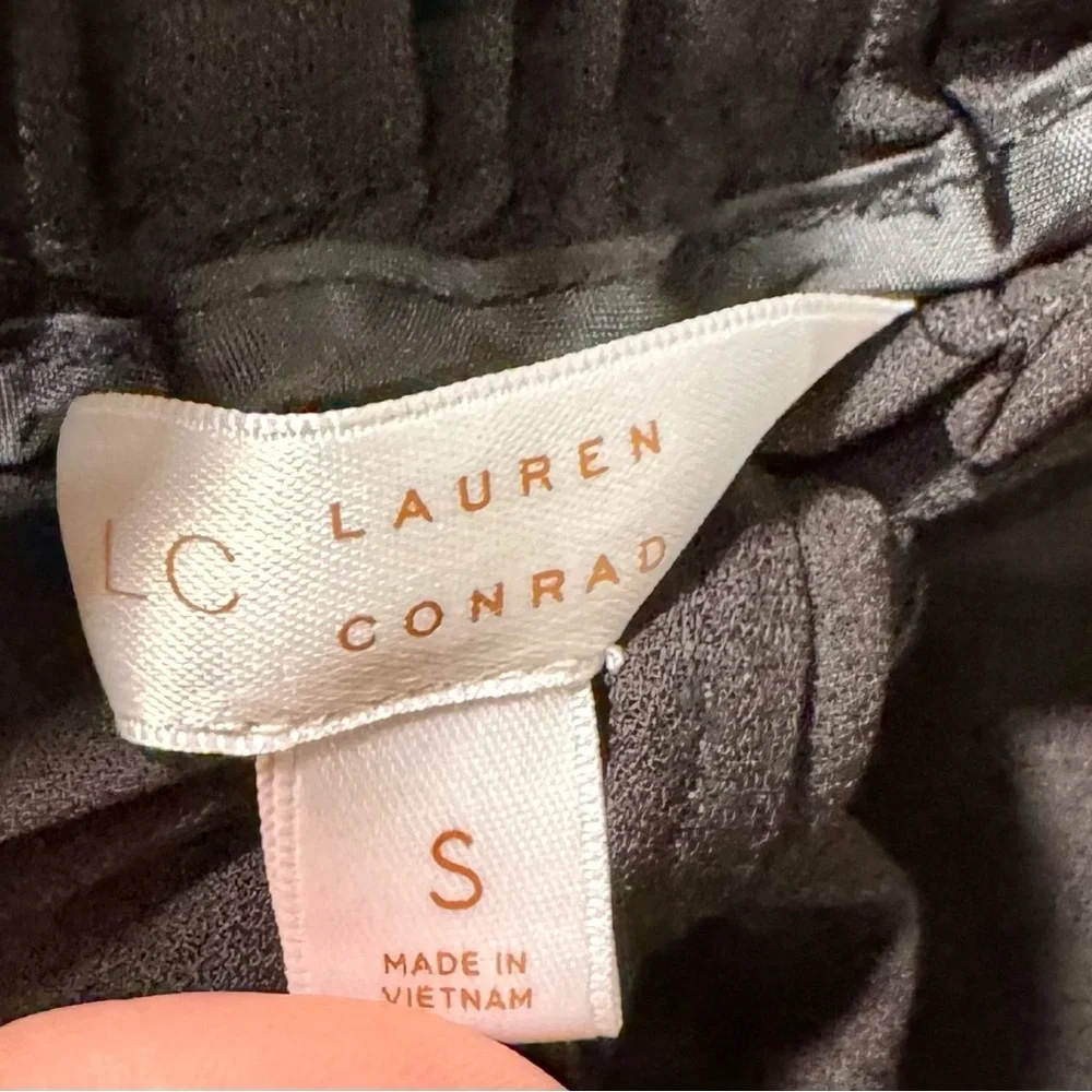 LC Lauren Conrad Black High-Waist Shorts